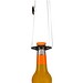 Lian Sublimation Lanyard mit Flaschenhalter, schwarz