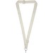 Liv Verstellbares RPET Sublimation Lanyard, weiss