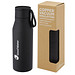 Ljungan 500 ml Kupfer-Vakuum Isolierflasche mit PU Kunststoffband und Deckel, schwarz