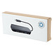 Loop Multimedia-Adapter aus recyceltem RCS Kunststoff USB 2.0-3.0 mit HDMI-Anschluss, schwarz