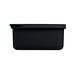 Lunchbox mit Besteck SUNDAY, Schwarz