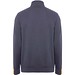 Maverick Pullover für Herren mit halbem Reißverschluss, 280 g/m2, blei/orange, 3XL