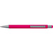 Metall-Druckkugelschreiber mit Touch-Funktion Salt Lake City, blaue Mine, pink