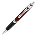 Werbe-Set: 100 LANCE® Metall-Kugelschreiber Triangle, inkl. Druck, blaue Mine, bordeaux