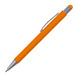 Metall-Druckkugelschreiber mit Touch-Funktion Salt Lake City, blaue Mine, orange