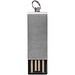 Mini Rotate USB-Stick, silber, 4GB