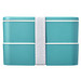 MIYO Renew Doppel-Lunchbox, riffblau