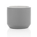 Keramiktasse Calla, 350 ml, grau