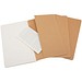 MOLESKINE® Notizbuch Cahier Journal Taschenformat, blanko, kraft brown