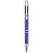 Moneta Druckkugelschreiber aus Aluminium (blaue Mine), royalblau