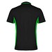 Montmelo Sport Poloshirt Unisex, schwarz / limone, S