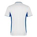 Montmelo Sport Poloshirt Unisex, weiß / royalblau, 2XL
