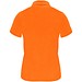 Monzha Sport Poloshirt für Damen, Fluor Orange, S
