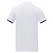 Morgan Polo für Herren, zweifarbig, weiss, S