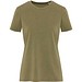 Nanaimo Kurzärmeliges T-Shirt für Damen im Washed Look, 160 g/m2, waldgrün, L