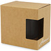 Neiva 425 ml Keramiktasse mit Korkboden, schwarz