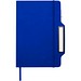 Nexus A5 Hardcover Notizbuch mit Kugelschreiber und Bleistiftset (schwarze Mine), royalblau