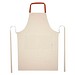 Nia 200 g/m² Schürze aus recycelter Baumwolle, Brick