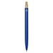 Nooshin Kugelschreiber aus recyceltem Aluminium, blaue Mine, blau