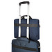 HALFAR Notebook-Tasche Europe, blau meliert