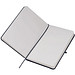 Notizbuch Happy, DIN A5, blanko, schwarz