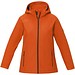 Notus wattierte Softshell Damenjacke, orange, XXL