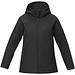 Notus wattierte Softshell Damenjacke, schwarz, XXL