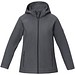 Notus wattierte Softshell Damenjacke, storm grey, XL