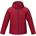 Notus wattierte Softshell Herrenjacke, rot, 3XL