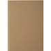 Novella Austen A5 Softcover Notizbuch aus recyceltem Kraftpapier – 50 Blatt, natur