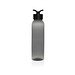 Oasis RCS recycelte PET Wasserflasche 650ml, schwarz