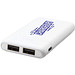 Odyssey 5000 mAh Powerbank mit hoher Dichte, weiss