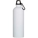 Oregon 750 ml matte RCS-zertifizierte, einwandige Trinkflasche aus recyceltem Edelstahl mit Karabinerhaken, weiss