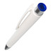burger swiss pen® Kugelschreiber Delta, blaue Mine, kristallweiß-matt/blau