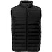 Pallas GRS recycelter wattierter Bodywarmer für Herren, schwarz, S