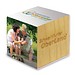Pflanz-Holz mit Samen, Basilikum, 1-seit. Druck