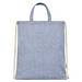 Pheebs Rucksack mit Kordelzug, heather blau