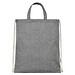 Pheebs Rucksack mit Kordelzug, heather schwarz