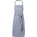 Pheebs Schürze aus 200 g/m² Recyclingbaumwolle, heather blau