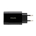 Philips Ultra Fast PD Wall-Charger, schwarz