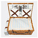 Picknickkorb MADISON PARK,beige, blau, braun