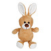 Plüsch-Hase LUKAS,braun, schwarz, weiß