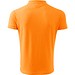 Polohemd Herren Pique Polo, S, mandarine orange