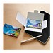 POLYCLEAN rPET Displaytuch 18x15 cm im Papieretui , weiss / individuell
