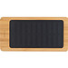 Solar-Powerbank aus Bambus, 8.000mAh, beige
