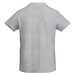 Prince Poloshirt für Herren, Marl Grey, M