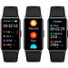 Prixton AT806 Multisport-Smartband mit GPS, schwarz