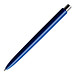 prodir® Kugelschreiber DS8 PPP Family, blaue Mine, marineblau/silber poliert
