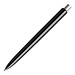 prodir® Kugelschreiber DS8 PPP Family, blaue Mine, schwarz/silber satiniert