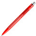 prodir® Kugelschreiber QS40 PMT Air, blaue Mine, rot/silber satiniert